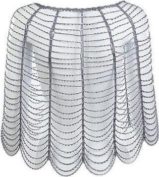 Saachi Beaded Capelet in Silver at Nordstrom Rack
