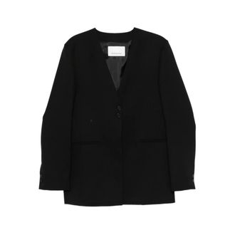 Frankie Shop Blazers, female, Black, Size: M Jacket