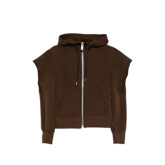 sacai Hooded Zip Hoodie