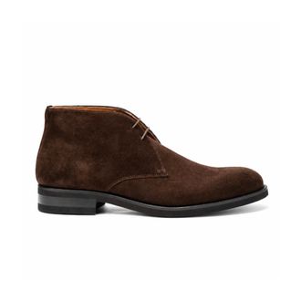 A.Testoni Su&egrave;de Chukka Laarzen - Heren - Schoenen - Bruin - Maat: 43 EU Su&egrave;de