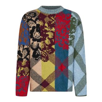 Dries Van Noten Heren, Truien, Veelkleurig, Maat: M Wol