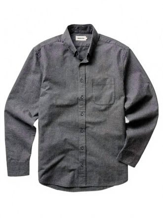 Taylor Stitch Mens Jack Shirt In Coal