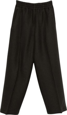 Ami Grey Relaxed Elasticated Pant