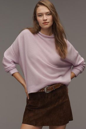 Pilcro The Alani Cashmere Mock-Neck Sweater by Pilcro