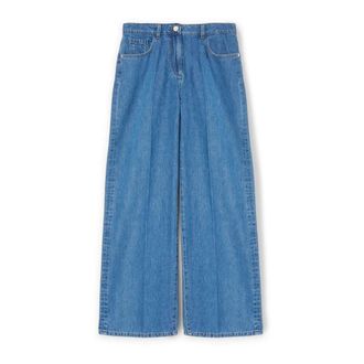 Motivi Jeans, Dames, Blauw, XS, Katoen, Kate wijde slouchy jeans