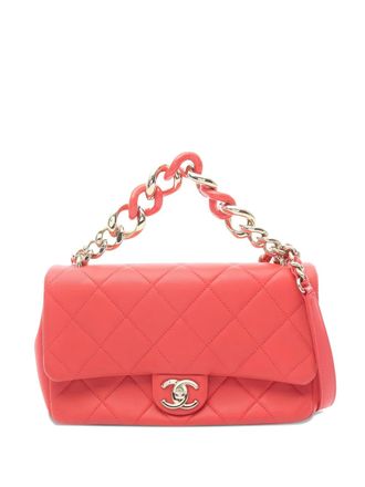 Chanel 2019 matelasse chain tote bag - women - Lambskin - One Size - Pink