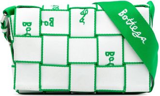 Bottega Veneta Pre-owned Bottega Veneta Canvas Intrecciato Webbing Cassette Crossbody P02389055G