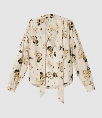 Isabel Marant Top Fedry Ecru