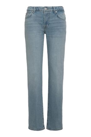 7 For All Mankind Light Blue Mid Rise Jeans