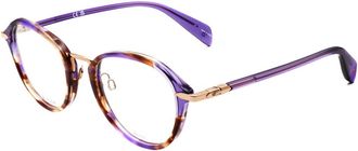 Rag & Bone RNB3067/G 07FF 00 Violet Horn 49mm