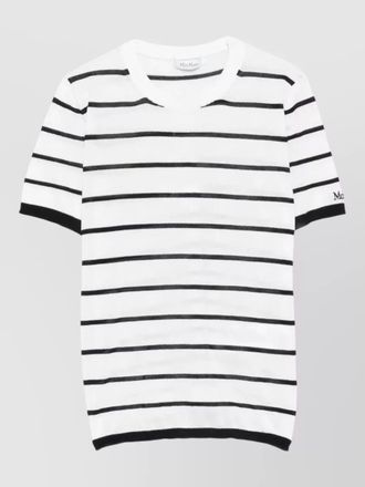 Max Mara mxpfavetta crew neck silk cashmere sweater