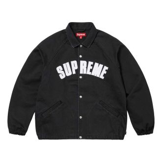 SUPREME Arc Denim Coaches Jacket Black SS25J62-BLACK