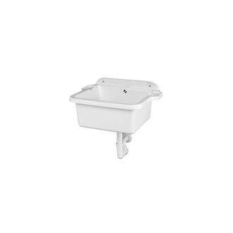 Triop Vasca A Muro In Polipropilene Misura: Cm 58 X 45 X 28