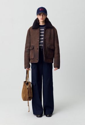 Claudie Pierlot Shearling Coat