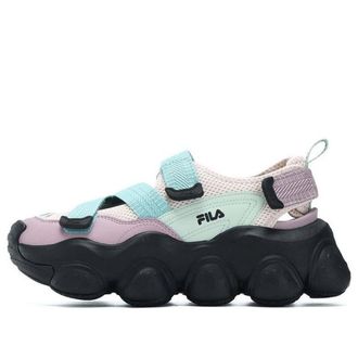 Fila (WMNS) FILA Fragola Tracer shoes Black Pink Blue F12W321403FSD