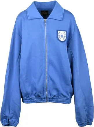 Vivienne Westwood Vivienne Westwood Anglomania Light Blue Zip Sweatshirt
