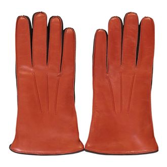 Moorer Guanti in Pelle Clifton - - Accessories - Uomo - Rosso - 9 IN