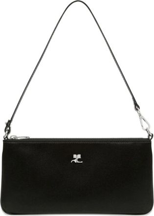 Courr&egrave;ges Schoudertas - Dames - Schoudertassen - Zwart - ONE Size - Nylon - Tassen