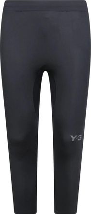 Yohji Yamamoto M Run Tights - Heren - Trainingsbroeken - Zwart - S - Polyester - Fitness