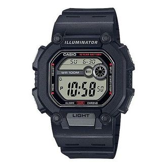 Casio Quartz Waterproof Sports Shockproof Mens Black Digital W-737H-1AV
