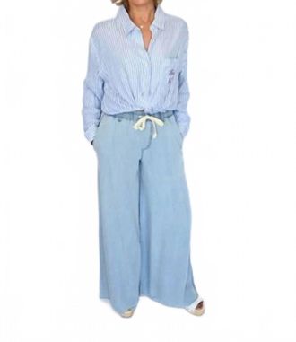 Vintage Havana Tessa Tencel Wide Leg Pant In Denim