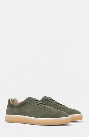 Scarosso Mattia Sneakers in Olive Green - Suede at Nordstrom, Size 43.5