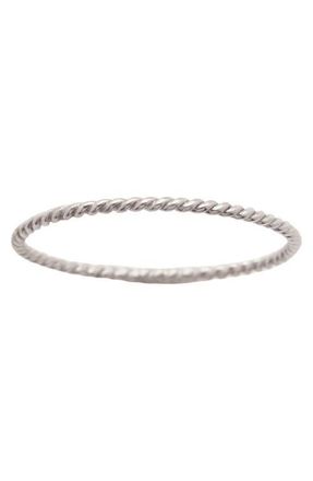 Made by Mary Braided Stacking Ring in Silver at Nordstrom, Size 9