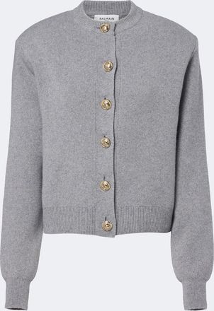 Balmain Cardigan in cashmere e lana