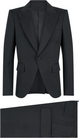 Dsquared2 70s Pak - Heren - Business pakken - Zwart - M - Katoen - Kostuums