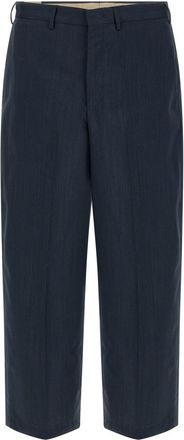 Pantaloni Torino Blue Straight Flat Front Pant