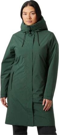 Helly Hansen Parka W Victoria INS RA - Dames - Parka Jassen - Groen - M - Polyester - Jassen