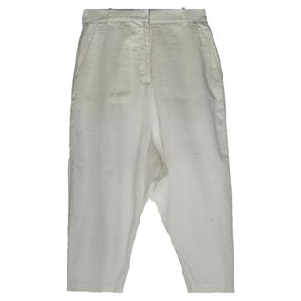 The Row Mid Length Shorts in White Cotton