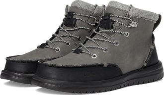 Hey Dude Bradley Classic Tumbled Mens Boots Granite Grey/Multi : 11 M, Leather