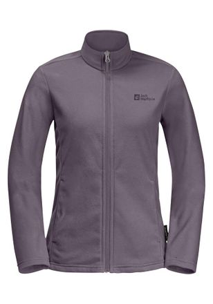 Jack Wolfskin Fleecejacke JACK WOLFSKIN TAUNUS FZ W, Damen, Gr. XXL (48), lila (wild, blossom), Hauptmaterial: 100% Polyester (recycled); Futter: 100% Polyester (re
