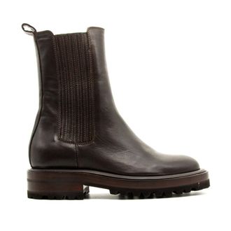 Duccio del Duca Schoenen, Dames, Bruin, 38 EU, Leer, Beatles Boot