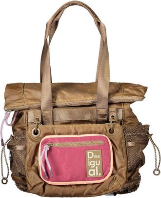 Desigual Marrone Poliestere Woman Womens Backpack