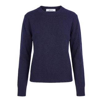Jucca Round-neck Truien - Dames - Ronde hals truien - Blauw - S - Truien & Vesten