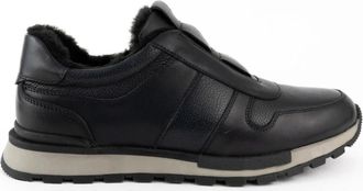 Sergio Moretti Veterschoenen voor vrije tijd - Heren - Sneakers - Blauw - 43 EU - Leer - Schoenen