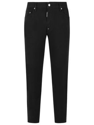 Dsquared2 Schwarze Baumwolljeans Skater von Dsquared2