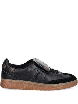 Guess Co Sneakers Oleeza con stampa - Nero