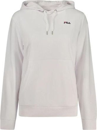 Fila Lierna Hoodie - Dames - Hoodies - Wit - S - Katoen - Hoodies & sweatvesten