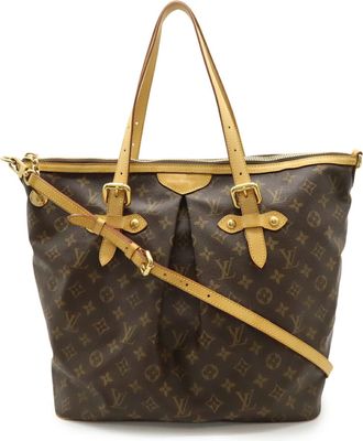 Louis Vuitton Monogram Brown Monogram Shoulder Bag Tote Bag (Pre-Owned)