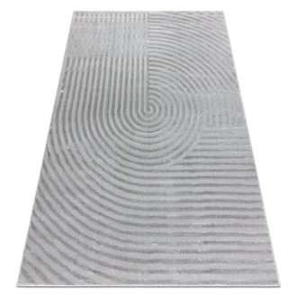 RugsX RugsX Balance Rug in Grey | Size: 180 cm x 270 cm