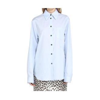 N&deg;21 Mujer, Blusas y Camisas, Azul, Talla: S