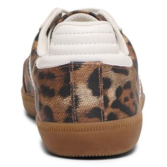 Only Amber Polyester Dames Sand/luipaard Sneakers