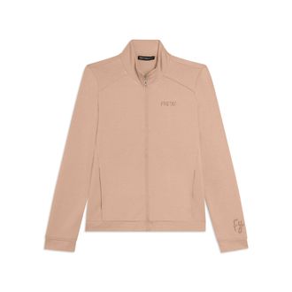 Freddy Felpa Zip e fondo asimmetrico con logo FREDDY in strass