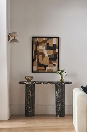 Anthropologie Kanta Rectangular 48 Marble Console
