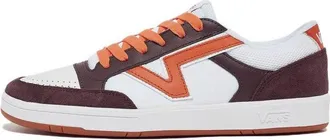 Vans Lowland CC New Varsity Shoes White Deep Burgundy VN0A4TZY4LX
