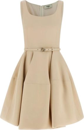 Fendi Mujer, Vestidos, Beige, Talla: S