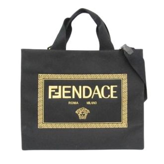 Fendi Pre-owned Canvas Tote Bag - unisex - Vintage Shopper - Zwart - ONE Size - Vintage